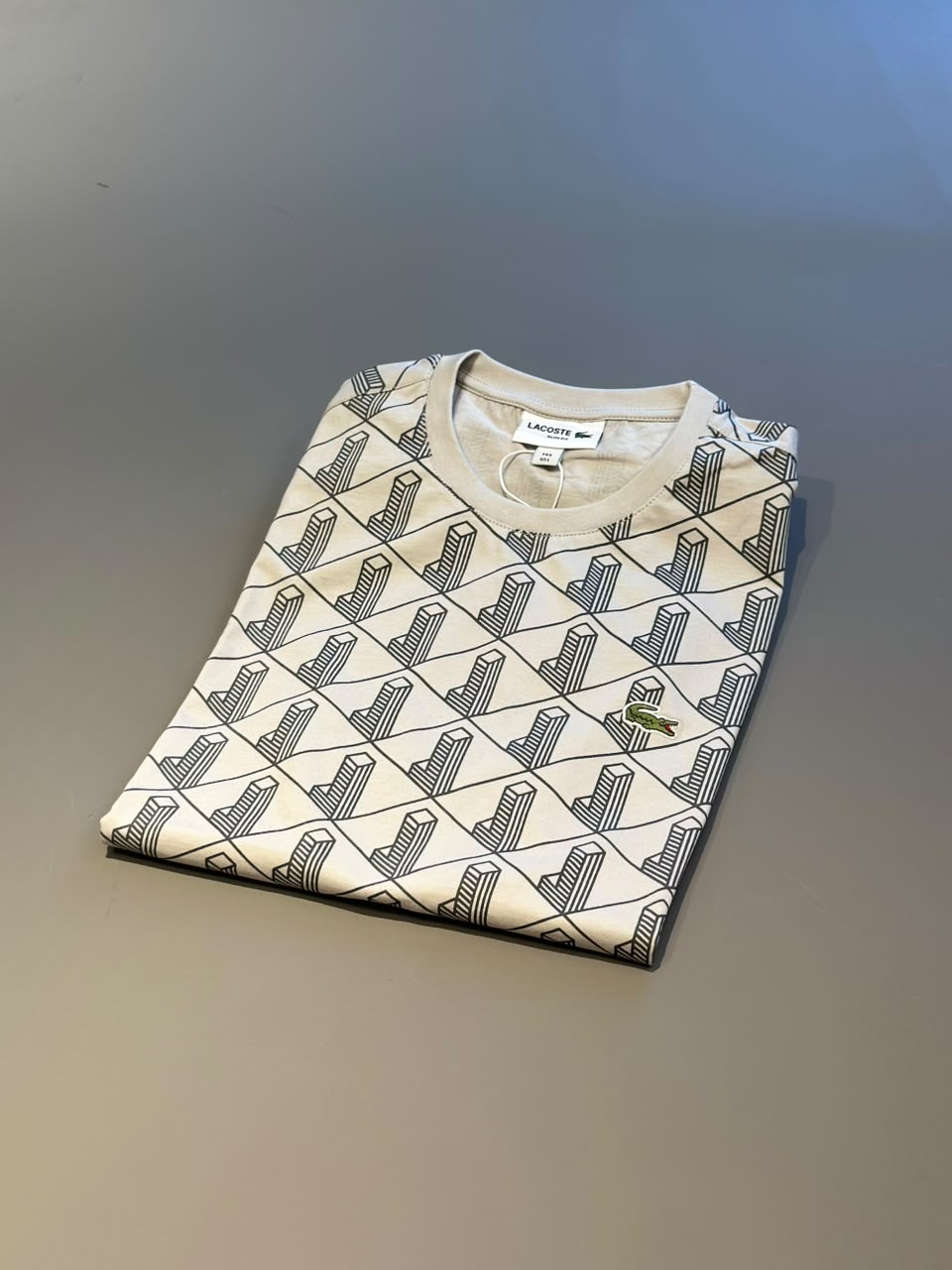 T-SHIRT MONOGRAMME - LACOSTE
